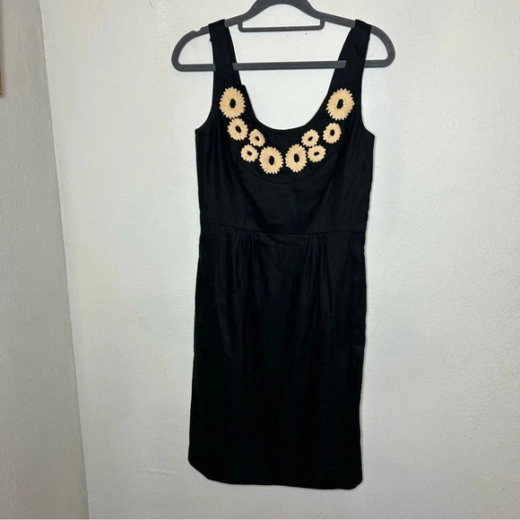 Etcetera Linen Blend Little Black Dress for Warmer Weather Size 2 - Picture 1 of 8
